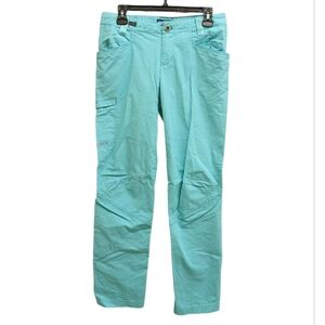 Patagonia Teal Blue Green Casual Cargo Pants Size 4